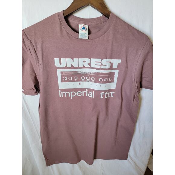 Unrest   band   t shirt size Medium Mauve - Picture 1 of 2